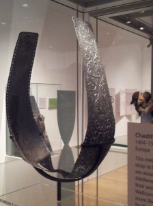Chastity belt - fake medievalism to appeal to the Victorian (male) collector